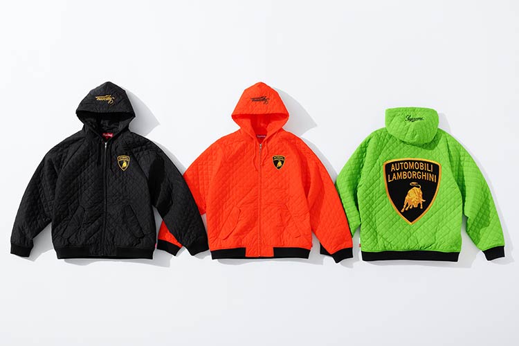 supreme automobili lamborghini hockey jersey