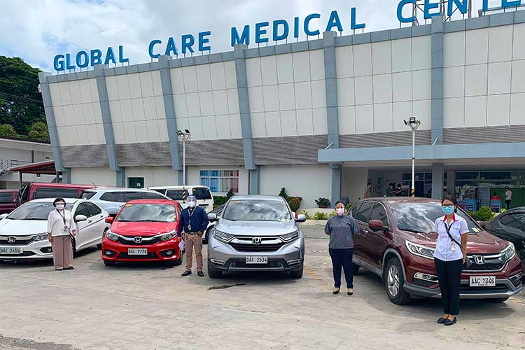 Industry News Honda Cars Philippines Provides Transportation Support To Medical Frontliners In Laguna Cavite Auto Focus